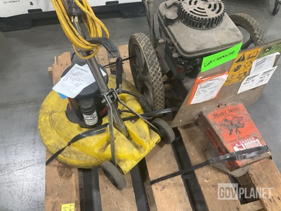(1) Bearcat 74050 Trimmer & (1) Tornado E88684 Floor Scrubber
