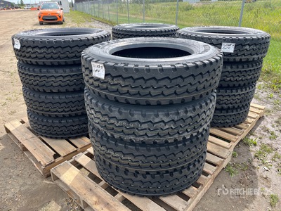 Quantity of (16) Boto 255/70R22.5 Tires (Unused)
