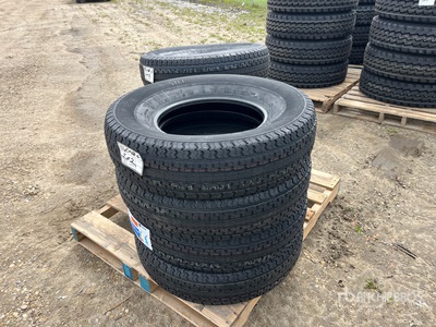 Quantity of (8) Durun ST235/80R16 Tires (Unused)