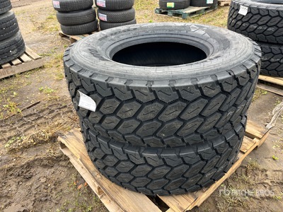 Quantity of (2) Boto 385/65R22.5 Tires (Unused)