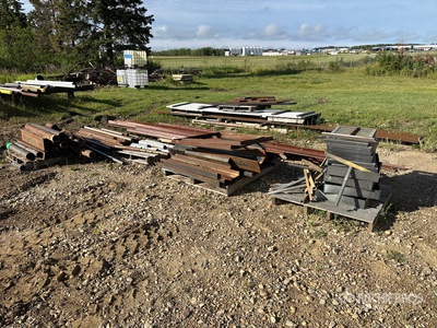 Quantity of Steel and Aluminum Walkway Grating (Unused)
