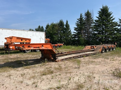 2010 Scheltema Trailer Mfg. HR6-65-4A Quad/A Single Drop Removable Gooseneck Przyczepa niskopodwoziowa