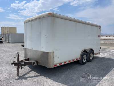 2007 Pace CS16TA3 16 ft T/A Enclosed Trailer
