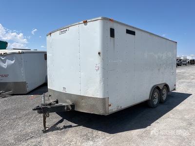 2010 Haulmark HLC85X16PT 16 ft T/A Remolque Cerrado