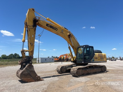 2021 Kobelco SK350LC-10 حفارة بجنزير