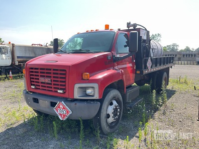 2004 GMC 7500 4x2 Flatbed Truck (Inoperable)