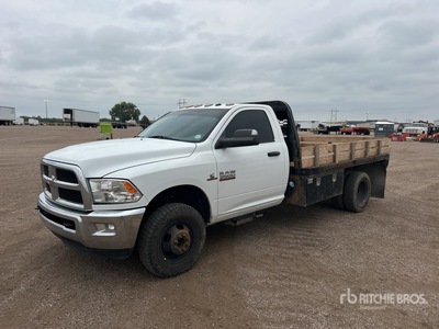 2018 Dodge Ram 3500 4x4 Flatbed Truck