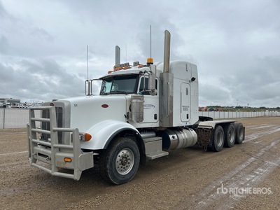 2012 Peterbilt 367 8x6 Sleeper Truck Tractor