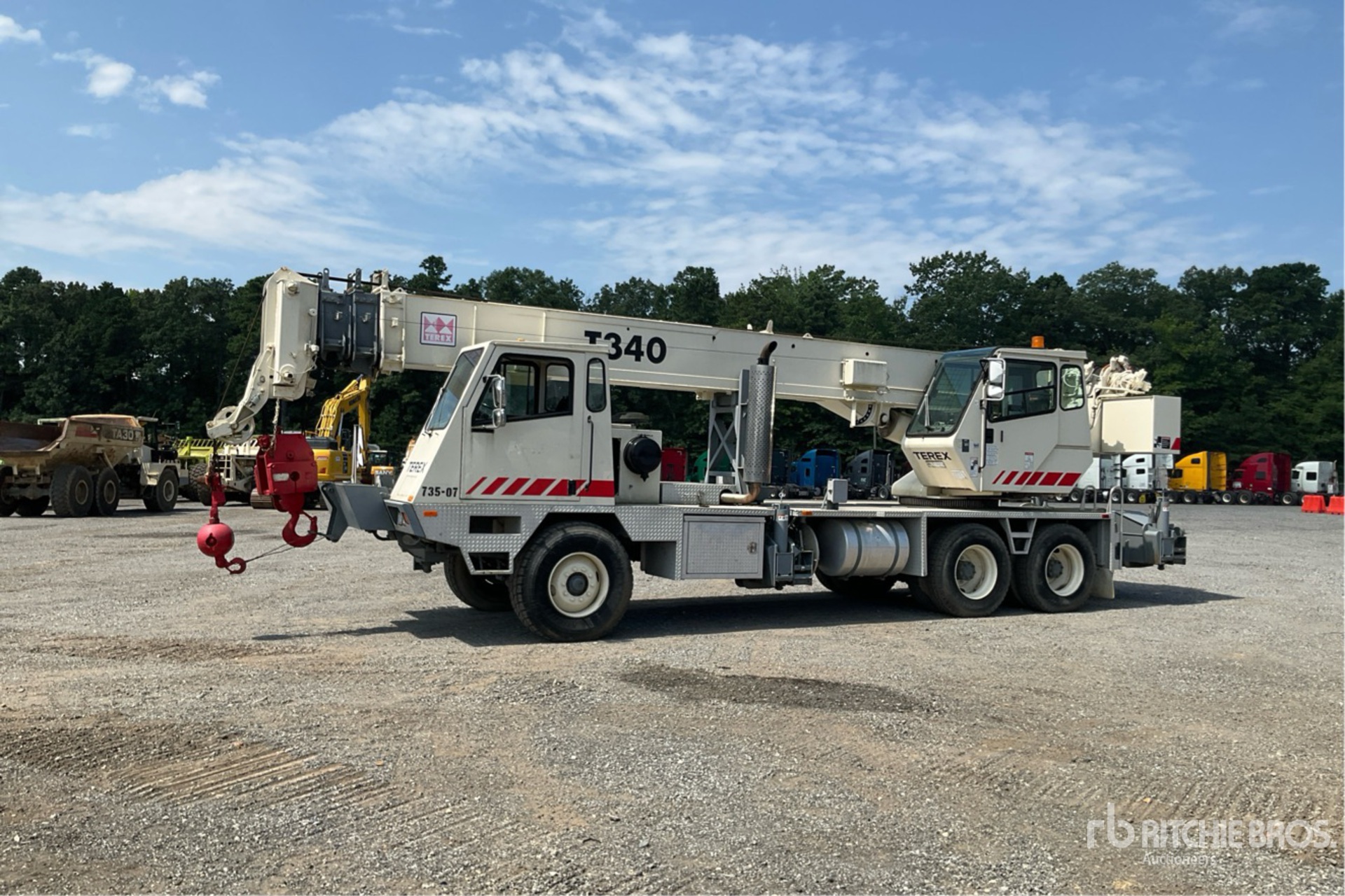 1999 Terex T340 40 ton 6x4 Grue hydraulique sur camion