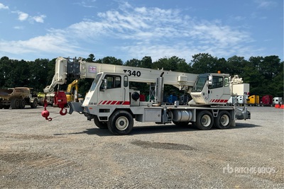 1999 Terex T340 40 ton 6x4 Camión grúa hidráulico