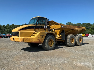 2004 Cat 735 を見 Articulated Dump Truck