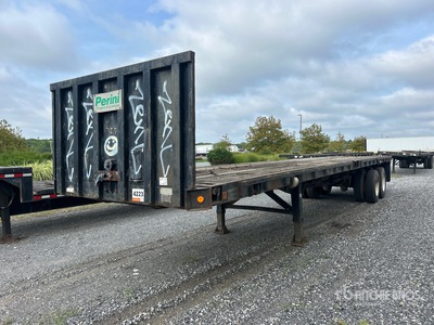 1991 Great Dane GPS-241 41 ft T/A Flatbed Trailer