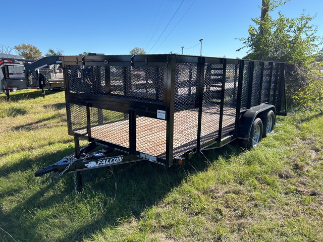 2023 Falcon 16 ft T/A Landscape Trailer