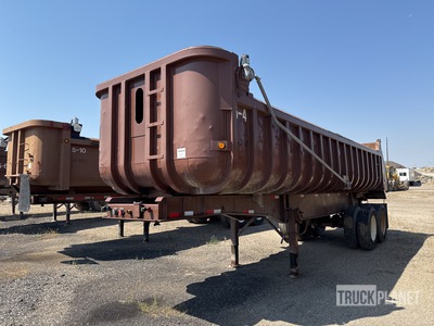 1984 Hobbs (Unknown) 26 ft T/A Demolition Tipping Trailer