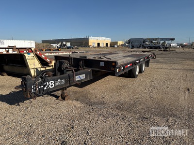 1998 Boaz 20 ft T/A Equipment Trailer