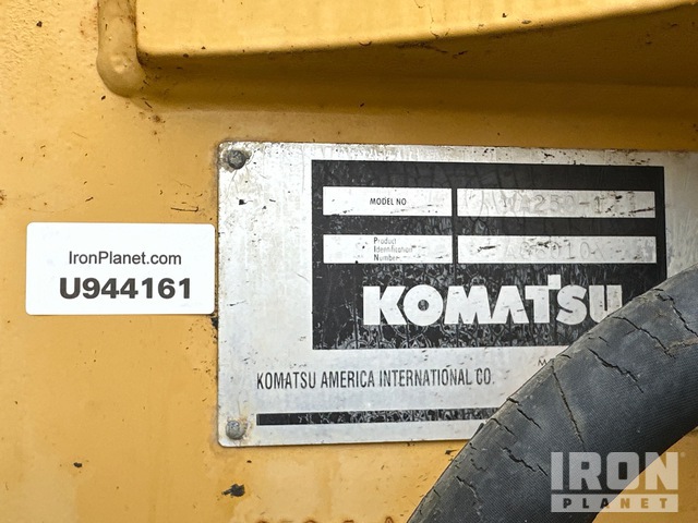 CARGADOR FRONTAL KOMATSU WA2501