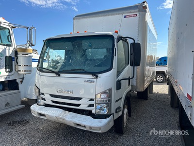 2018 Isuzu NPR 4x2 Van Truck (Inoperable)