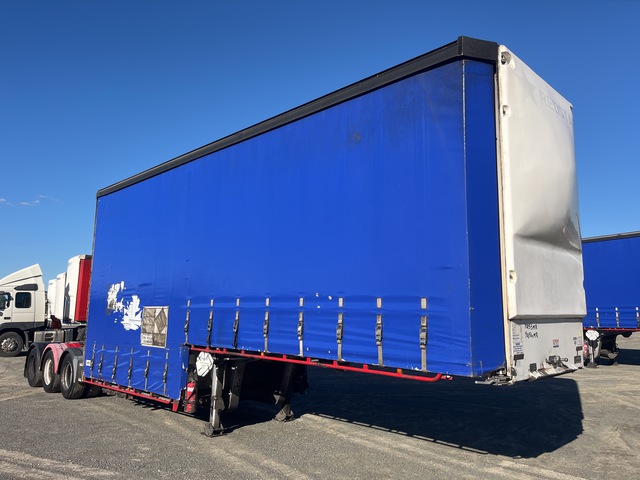 2016 Vawdrey 7.3 m Tri/A B-Double Lead Step Deck Tautliner Trailer