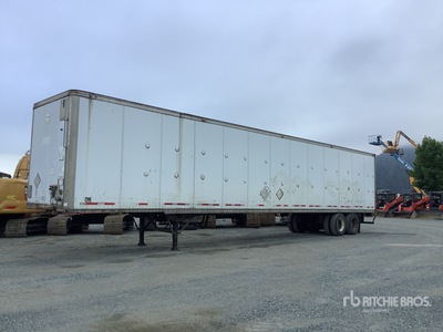 1999 Wabash 53 ft x 102 in T/A Van Trailer