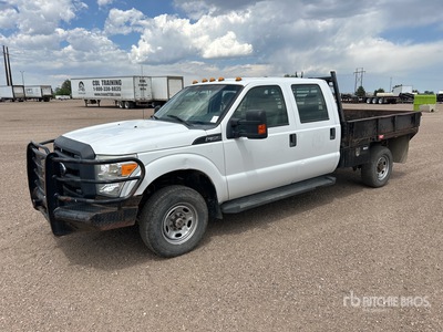 2012 Ford F-350 XL 4x4 Crew Cab Camión Caja Abierta