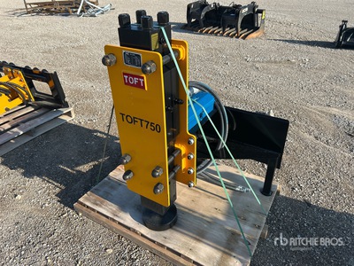 2025 TOFT TOFT750 Skid Steer Post Driver (Unused)