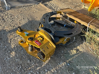 2025 TOFT TOFT04G Rotating Excavator Grapple - Fits CAT 306/307 (Unused)
