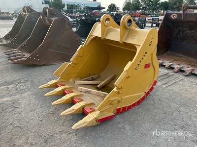 2025 TOFT CAT345 56 in Digging Excavator Bucket - Fits Cat 345 (Unused)