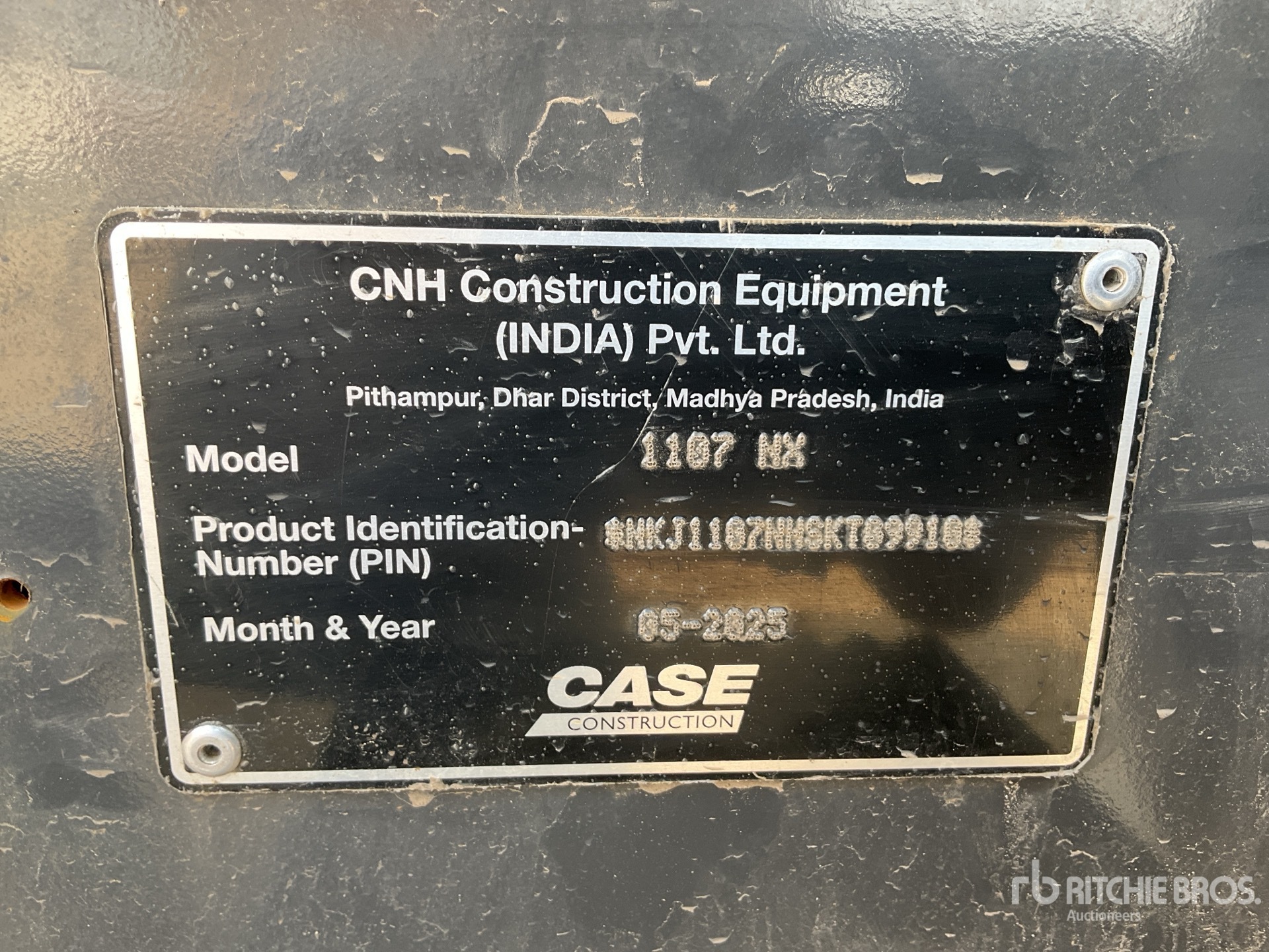 2025 Case 1107NX Smooth Drum Compactor (Unused)