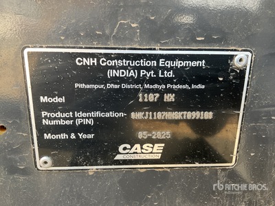 2025 Case 1107NX Compacteur à tambour lisse (Unused)