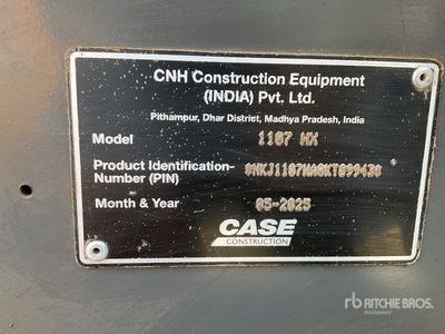 2025 Case 1107NX Compacteur à tambour lisse (Unused)