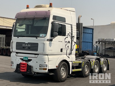 2007 MAN TGA41.660 8x4 Heavy Haul Tri/A Sleeper Truck Tractor