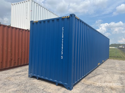 2025 40 ft High Cube Contenedor de almacenamiento