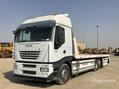 2005 Iveco Stralis 430 6x2 Camion à ridelles
