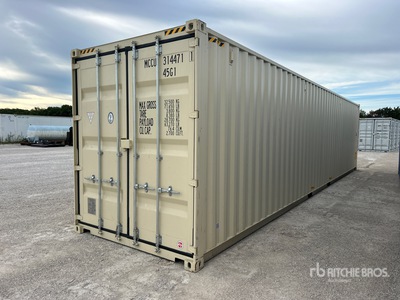 2025 40 ft High Cube Storage Container