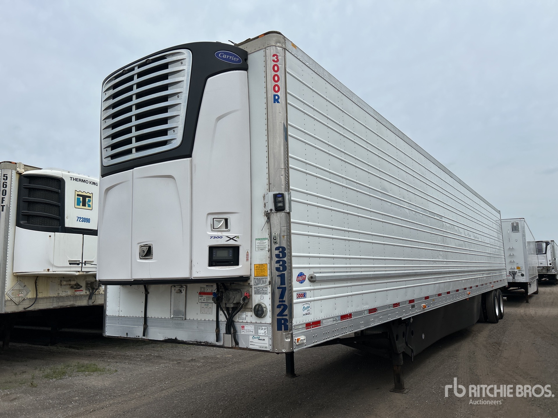 2020 Utility 3000R 53 ft x 102 in T/A Refrigerated Trailer