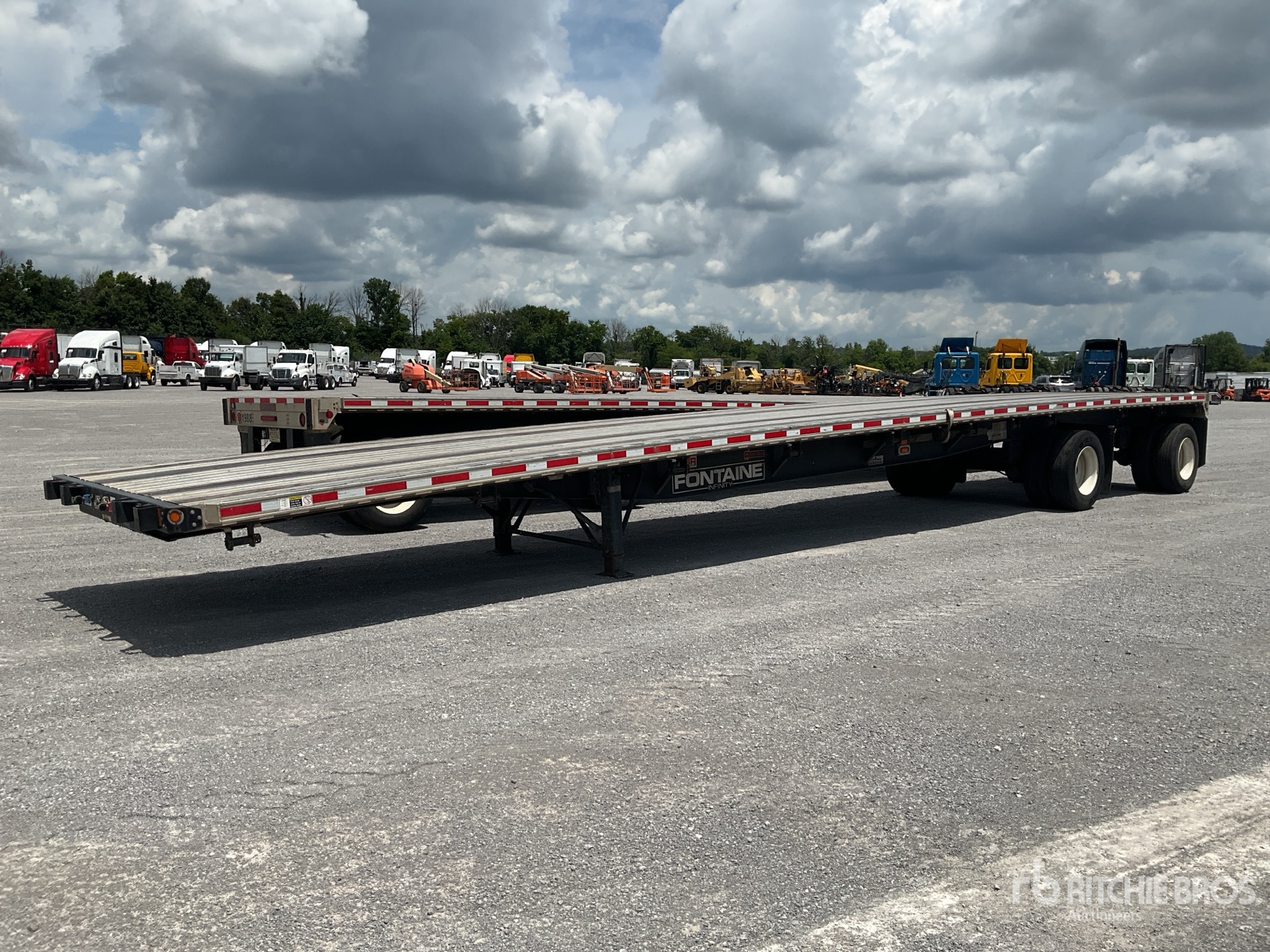 2022 Fontaine HCICF12WSA 48 ft T/A Flatbed Trailer