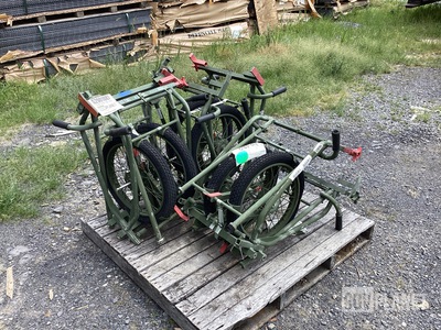 (3) Wheeled Litter Carriers