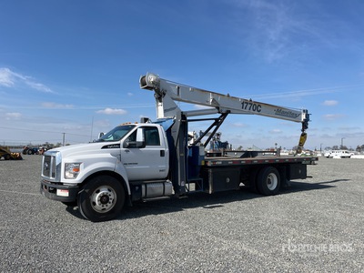Manitex 1770C Straight Boom on 2018 Ford F-750 4x2 Kranwägen
