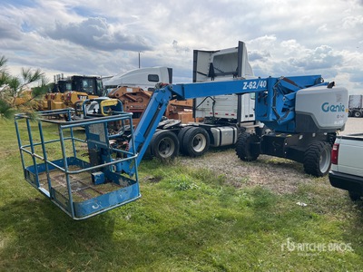 2018 Genie Z-62/40J 4WD Diesel Articulating Boom Lift