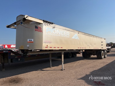 2019 Vantage S-96-SS 39 ft T/A Aluminum Tipping Trailer