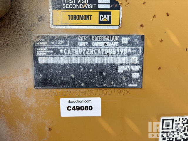 CARGADOR FRONTAL 2006 CATERPILLAR 972H