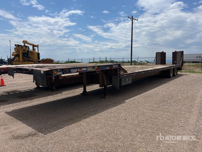 1993 Trail-Eze 45 ft T/A Single Drop Rimorchio a pianale