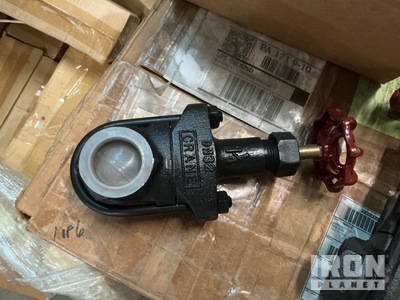 (114) Crane DN32 1-1/4" Gate Valves