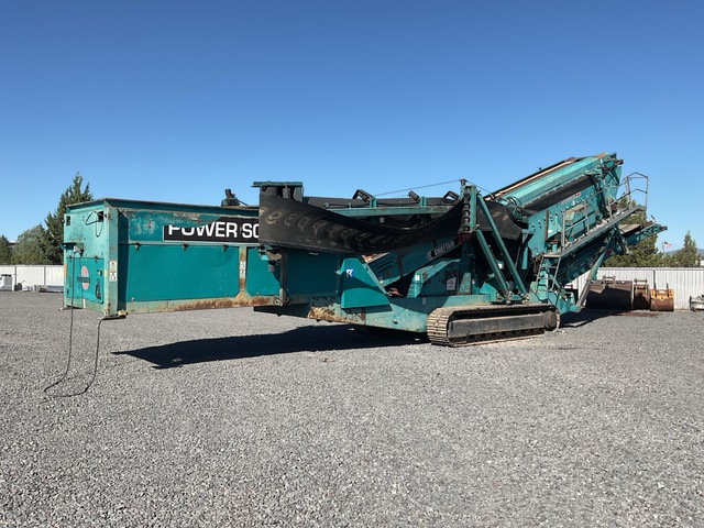 2007 Powerscreen Chieftain 2100 Tracked Screen Plant 2007 Powerscreen Chieftain 2100 Tracked Screen Plant