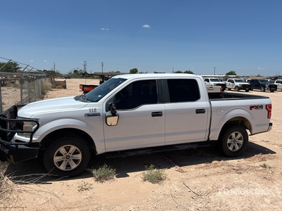 2018 Ford F-150 4x4 Crew Cab Pickup (Inoperable)