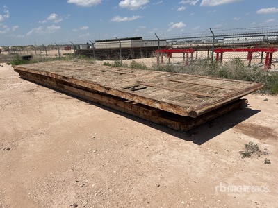Quantity of (4) 40' x 8' Matten