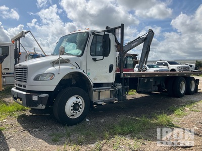 2015 Freightliner M2 106 6x4 Flatbed Truck (Inoperable)