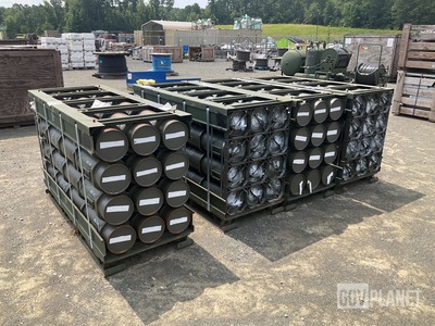 (4) Racks of PA151 Ammunition Containers