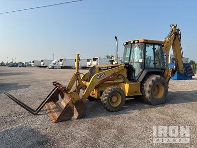 John Deere 410E 4x4 Graaflaadmachine