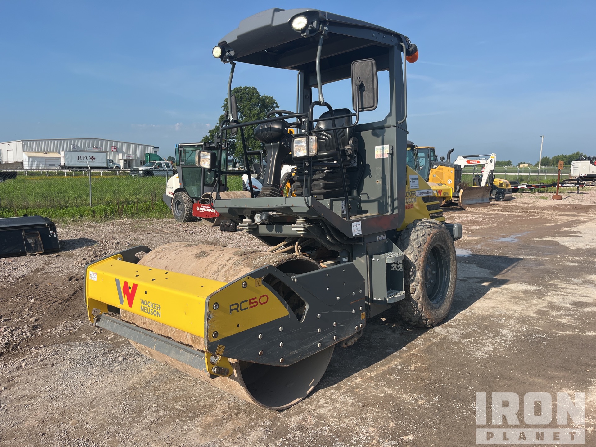 2021 Wacker Neuson RC 50 Smooth Drum Compactor